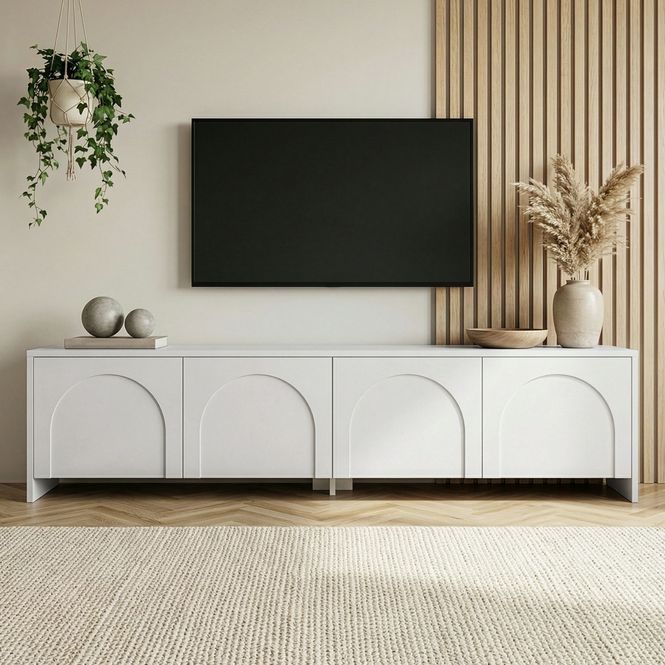 Hovedbilde Nordure Aurelia TV-benk – hvit