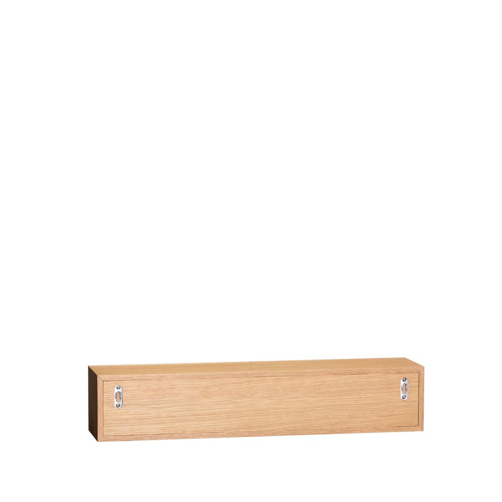 Hübsch Shuno Reol 60x14x12 cm – natur/oransje