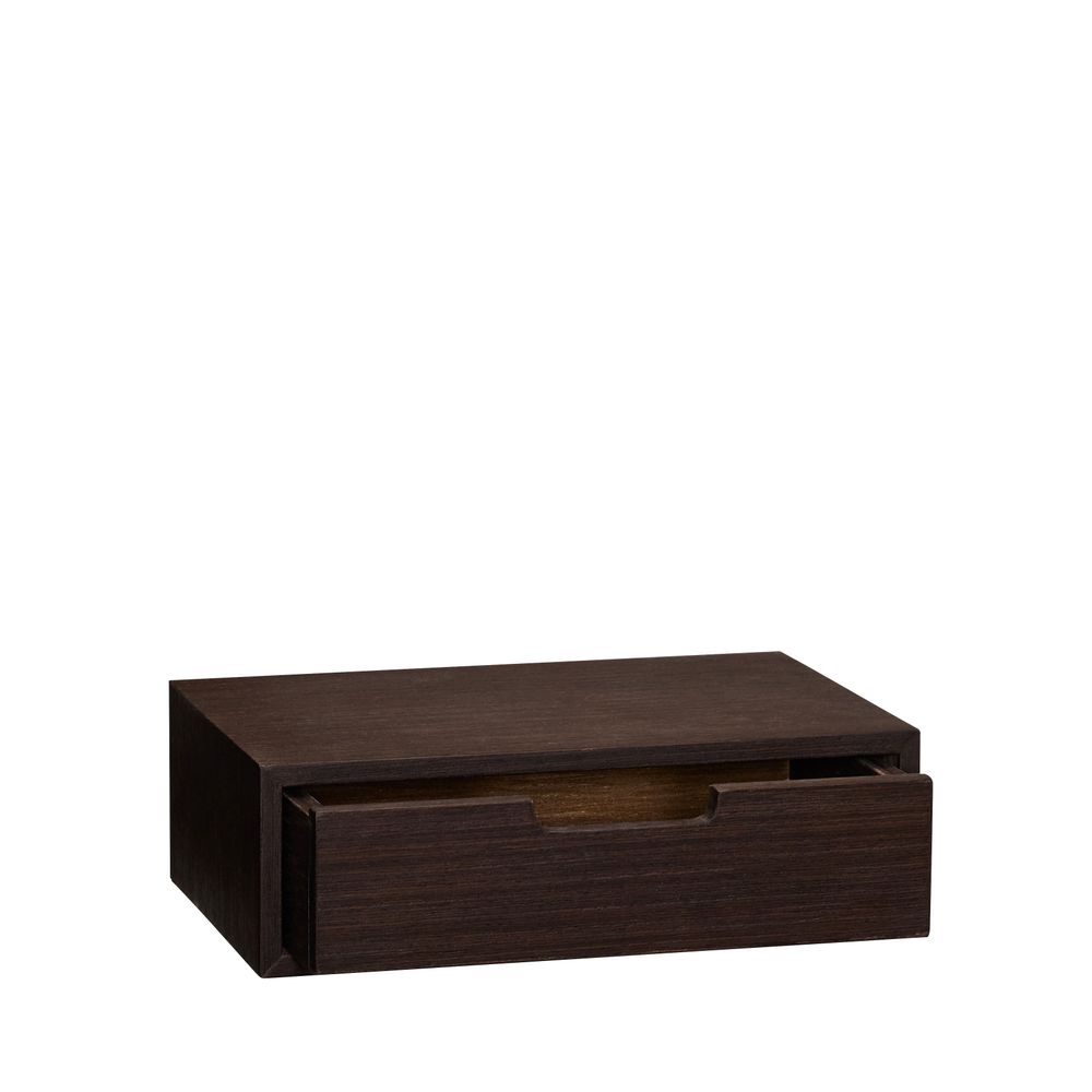 Hübsch Hide oppbevaringskasse 30x20 cm – brun