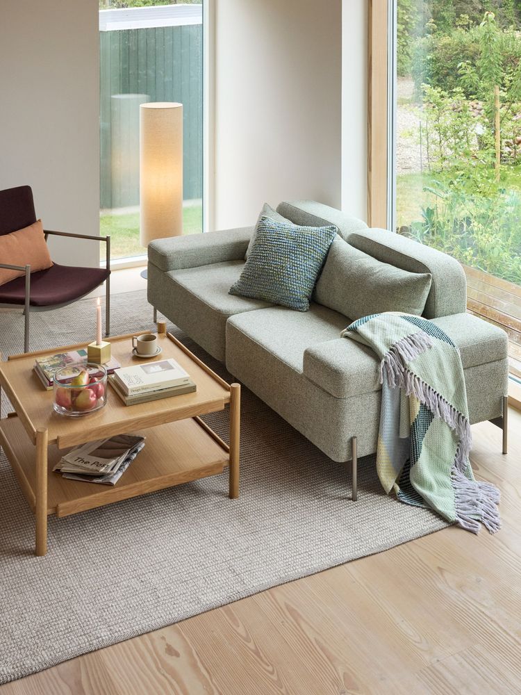 Hübsch Sable Gulvlampe 120 cm – sand
