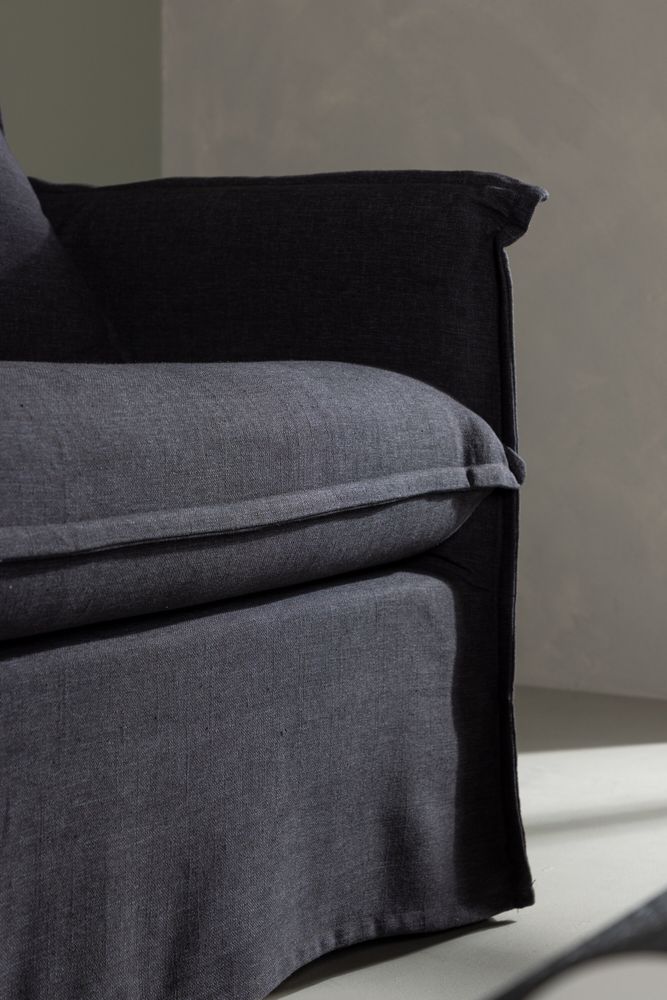 Nova 3-seters sofa – svart