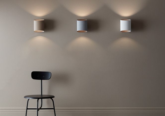 Hovedbilde Belid Sinne Vegglampe Sand/Messing