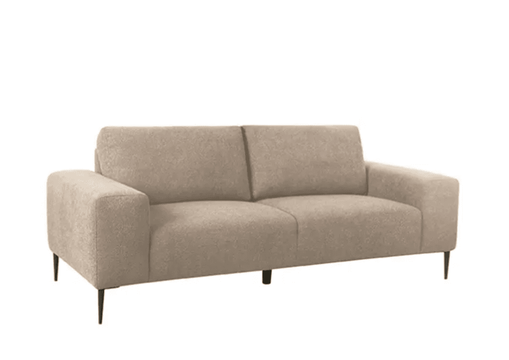 Trend Collection – Ferraro 3-seter sofa i boucle, Sand