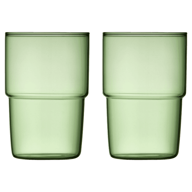 Hovedbilde Lyngby Glas Torino Drikkeglass 40 cl 2 stk Grønn