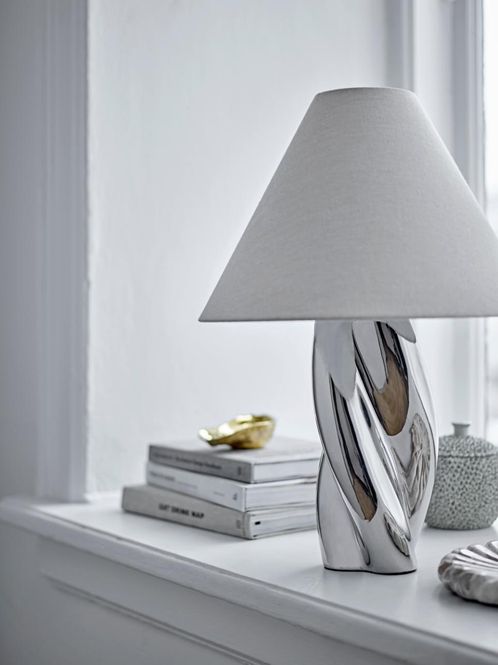 Hovedbilde Bloomingville Silva Bordlampe Sølv