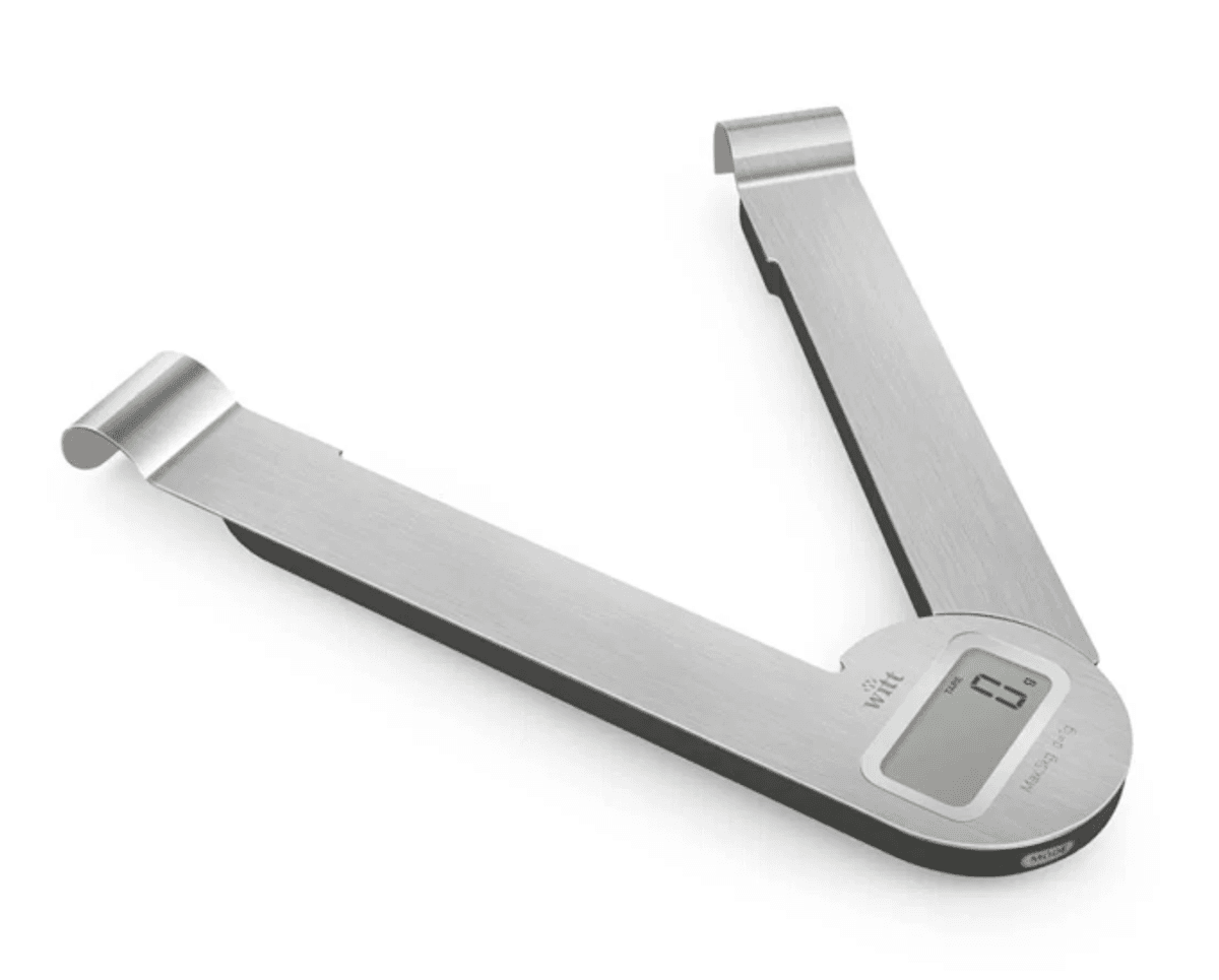 Witt Classic Kjøkkenvekt Foldbar Børstet Stål