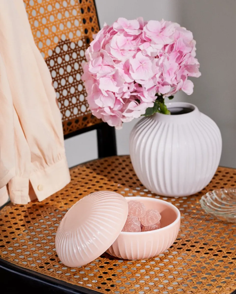 Kähler Hammershøi Vase 13 cm Hvit