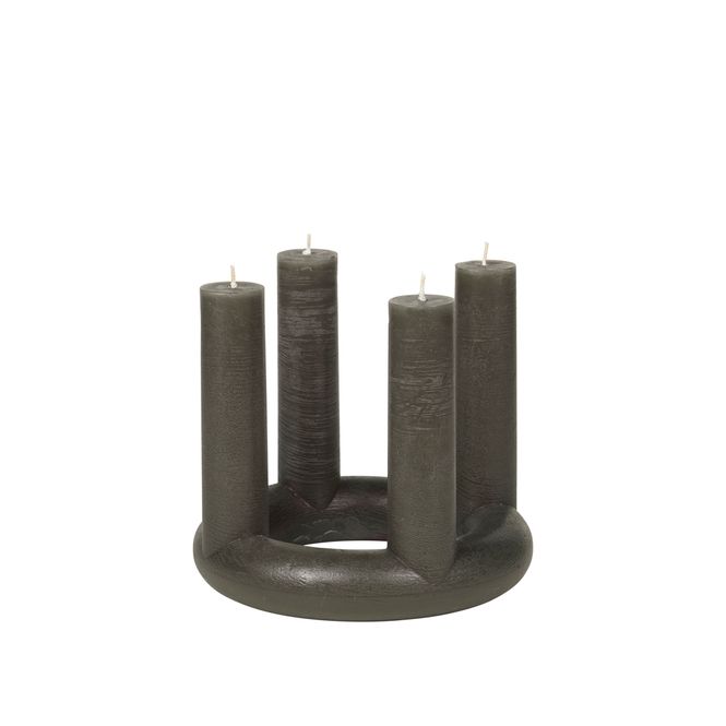 Hovedbilde Broste Copenhagen Lucille Skulpturlys Oliven