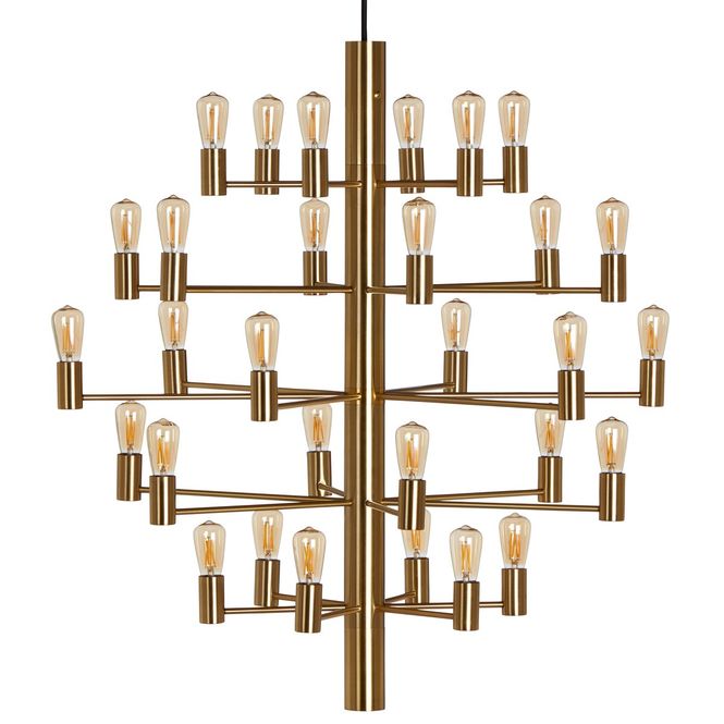 Hovedbilde Herstal Manola 30 Messing LED (inkl lyspærer!)
