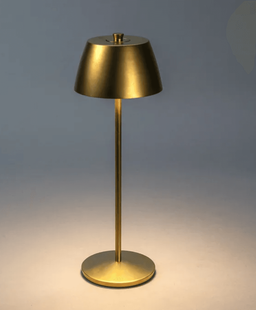 Trend Collection Eze USB Bordlampe Matt Messing
