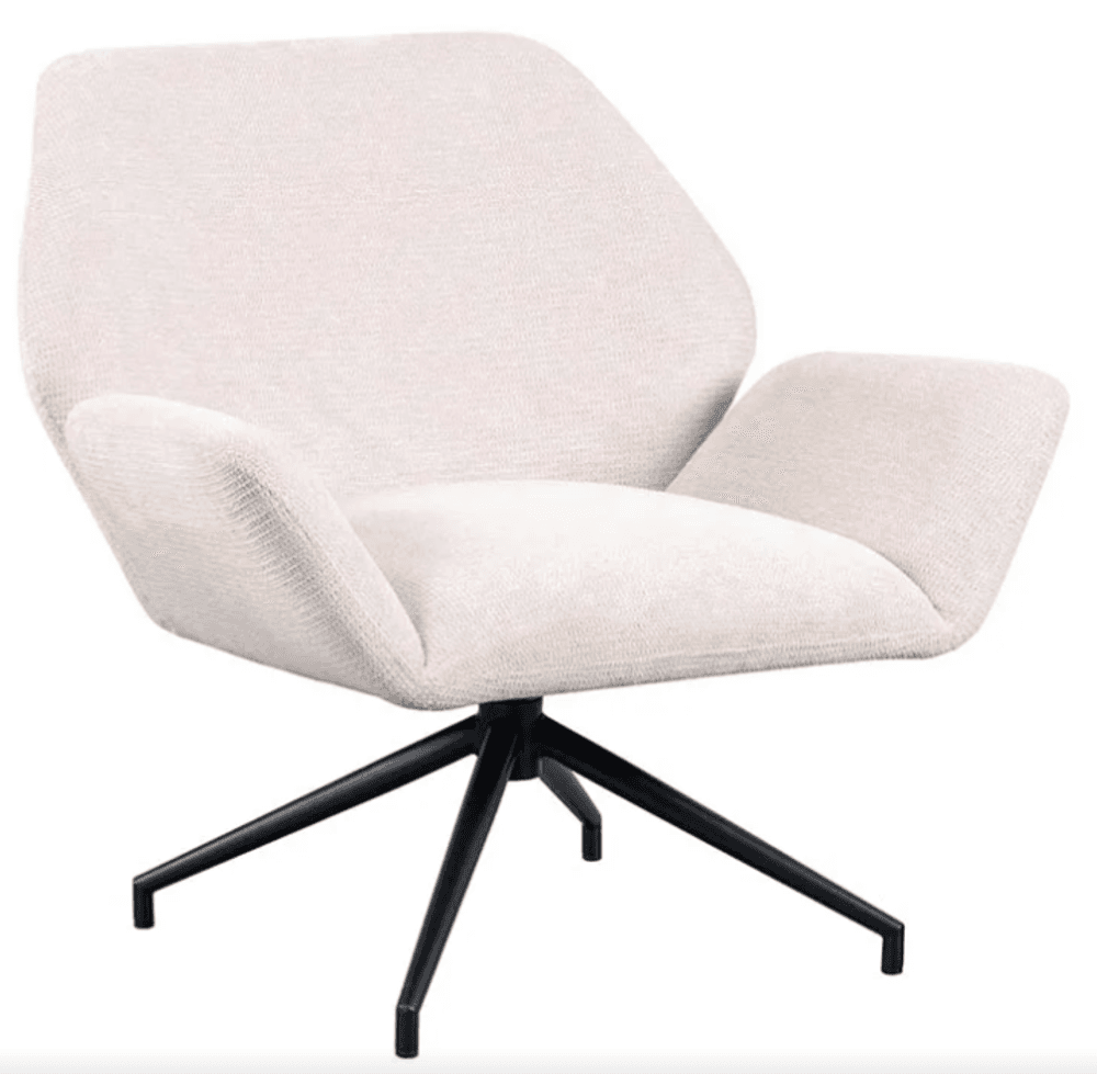 Trend Collection Portland Svingbar Lenestol Sierra Ecru