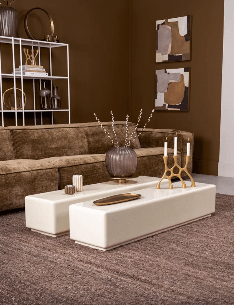 Trend Collection Challis Sofabord XL Ecru W140xD35xH27