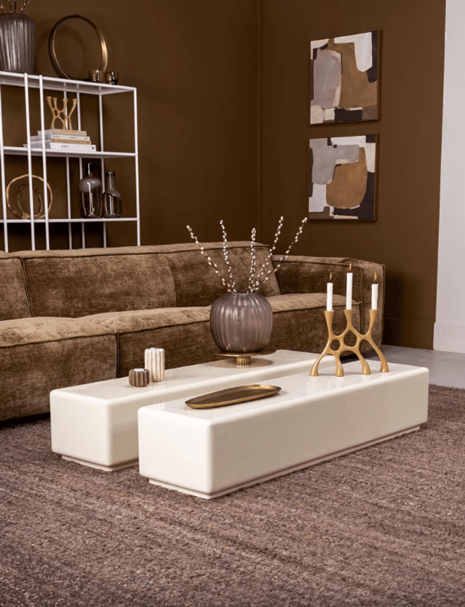 Trend Collection Challis Sofabord XL Ecru W140xD35xH27