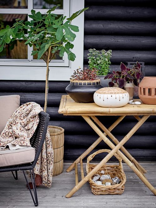 Hovedbilde Bloomingville Mundo Loungestol Sort 2 stk