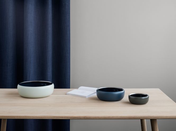 Hovedbilde Stelton Ora Bowl Neo mint / Midnight Blue Ø30 cm