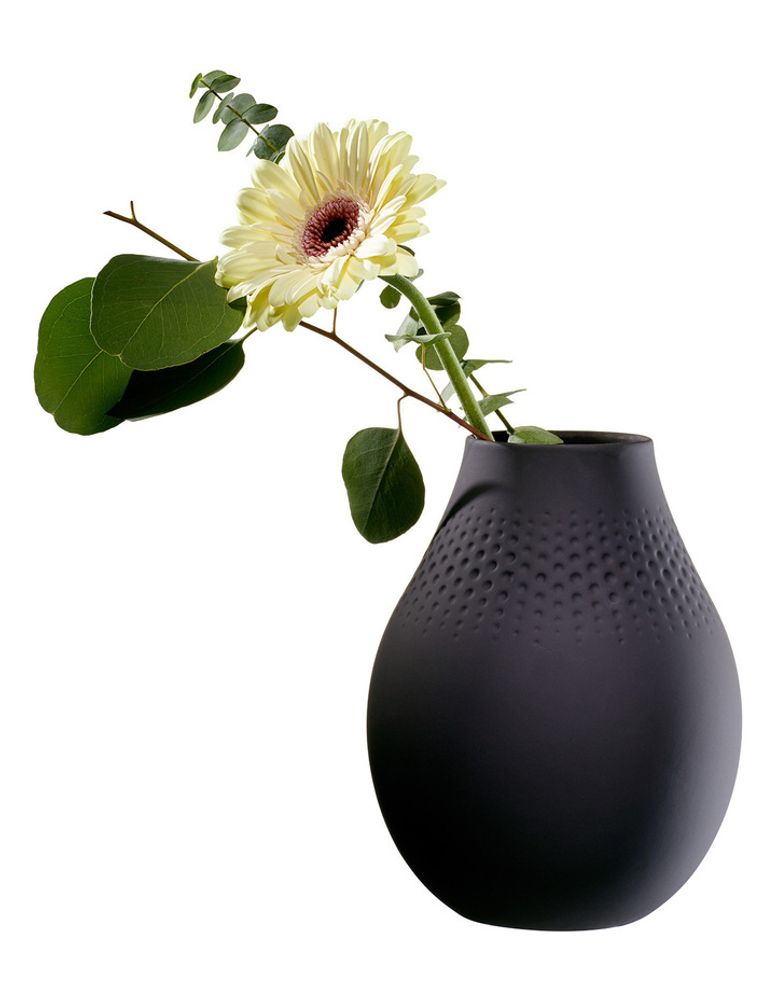 Villeroy & Boch Collier Noir Perle høy vase