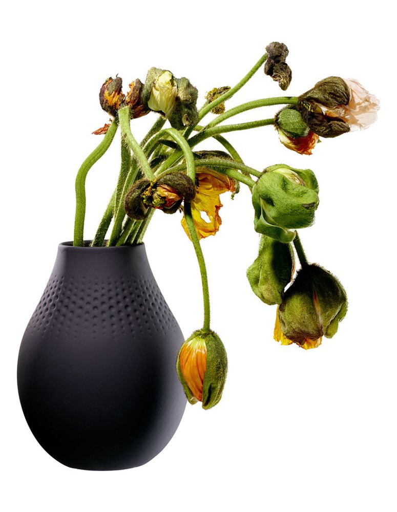 Villeroy & Boch Collier Noir Perle høy vase