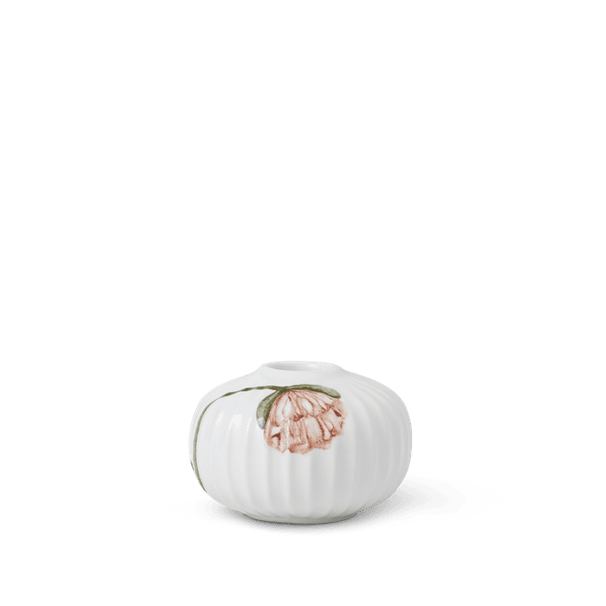 Hovedbilde Kähler Poppy Lysestake Hvit Ø7,5 cm