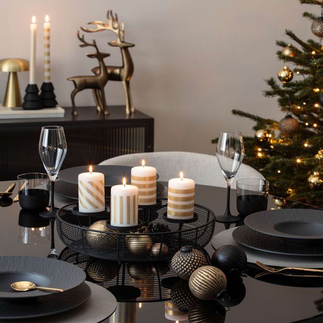 Hovedbilde Villeroy & Boch Christmas Chic Kubbelys Stripet ...