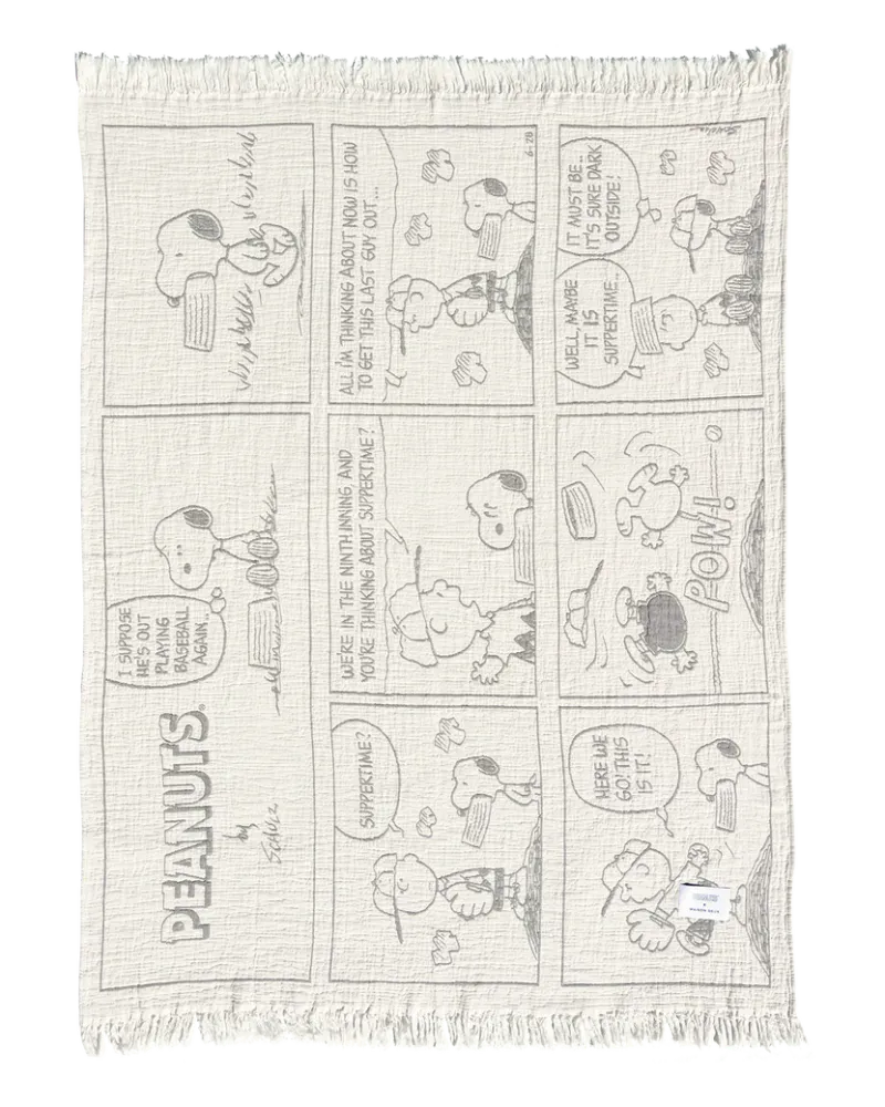 Maison Deux Peanuts Pledd Comic Baseball