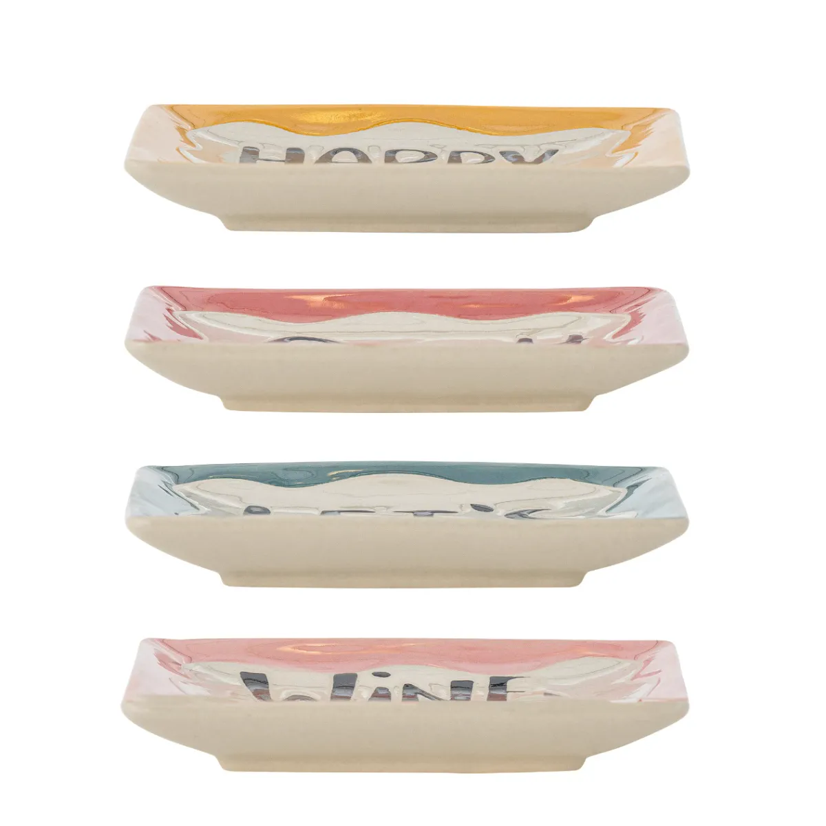 Bloomingville Soline Asjetter 4-pk Multicolor