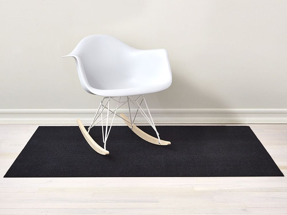 Chilewich Dørmatte Solid Black
