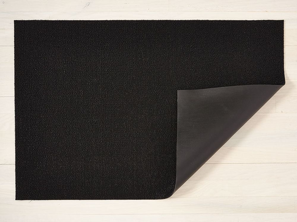 Chilewich Dørmatte Solid Black Stor