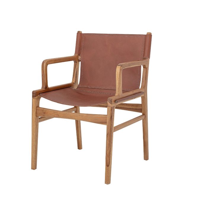 Hovedbilde Bloomingville Ollie Loungestol Skinn Brun