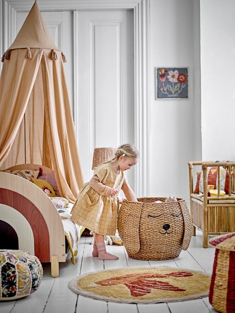 Bloomingville MINI Milus Kurv Brun 2 stk