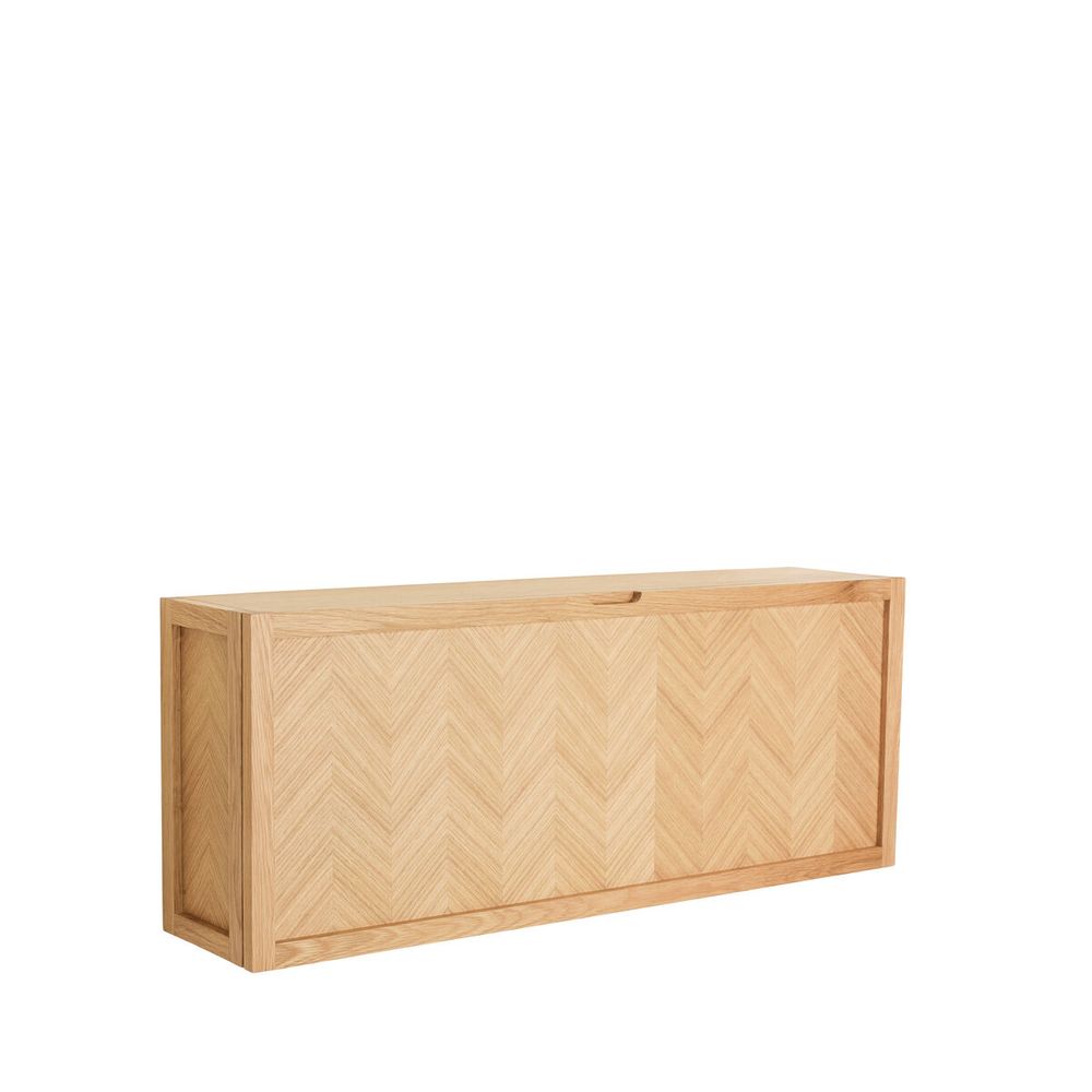 Hübsch Herringbone Skoskap Natur FSC