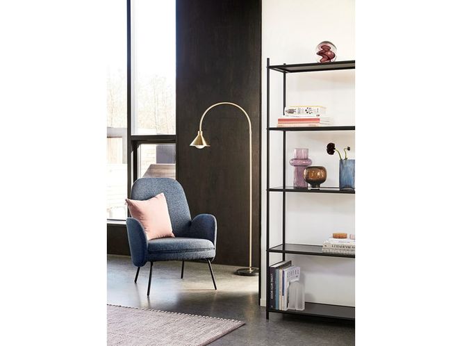 Hovedbilde Hübsch Pipe gulvlampe med marmorbase