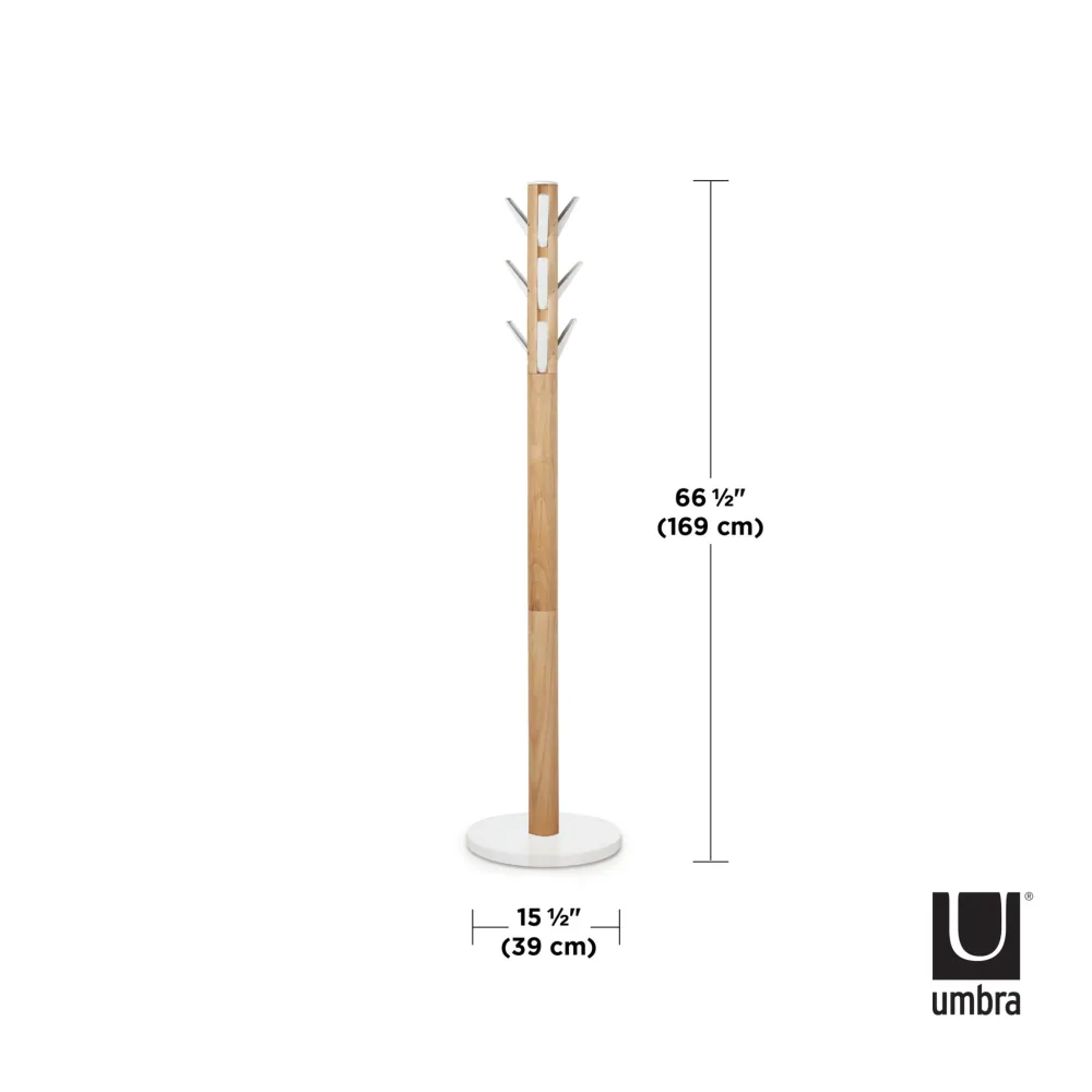 Umbra Flapper stumtjener hvit natur