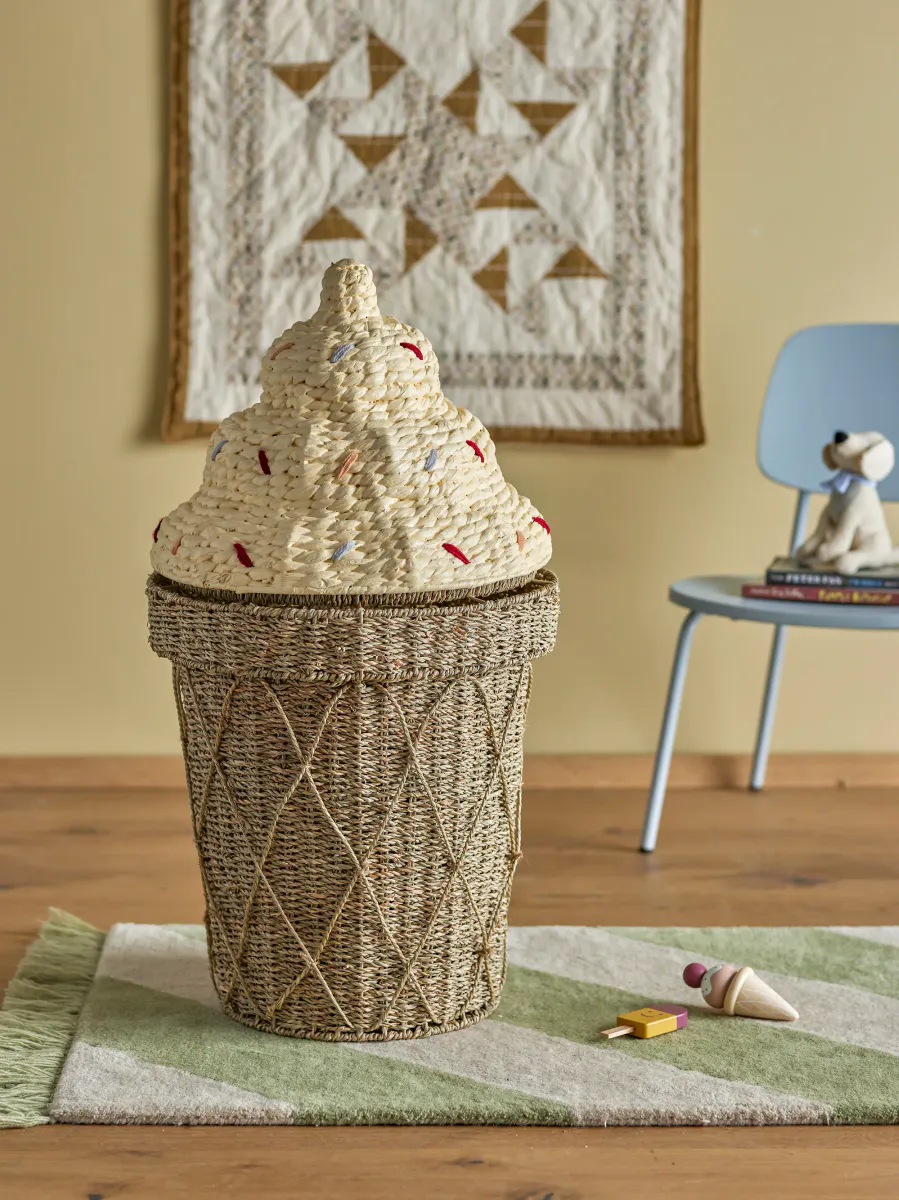 Bloomingville MINI Cillie Kurv med lokk