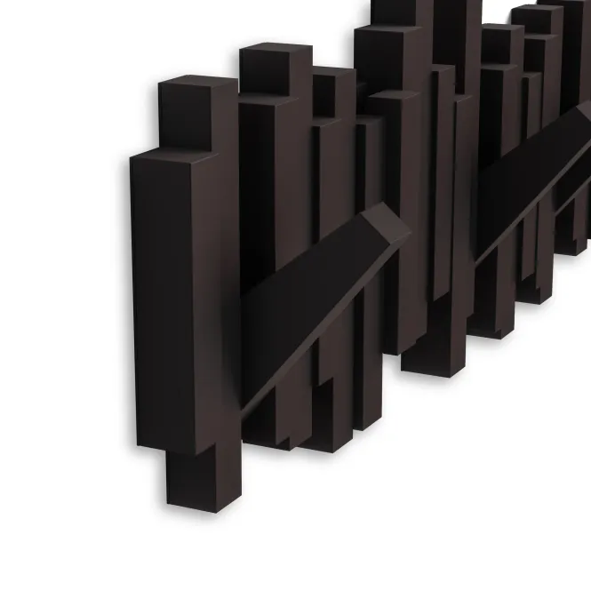 Hovedbilde Umbra Sticks 5 knaggrekke espresso