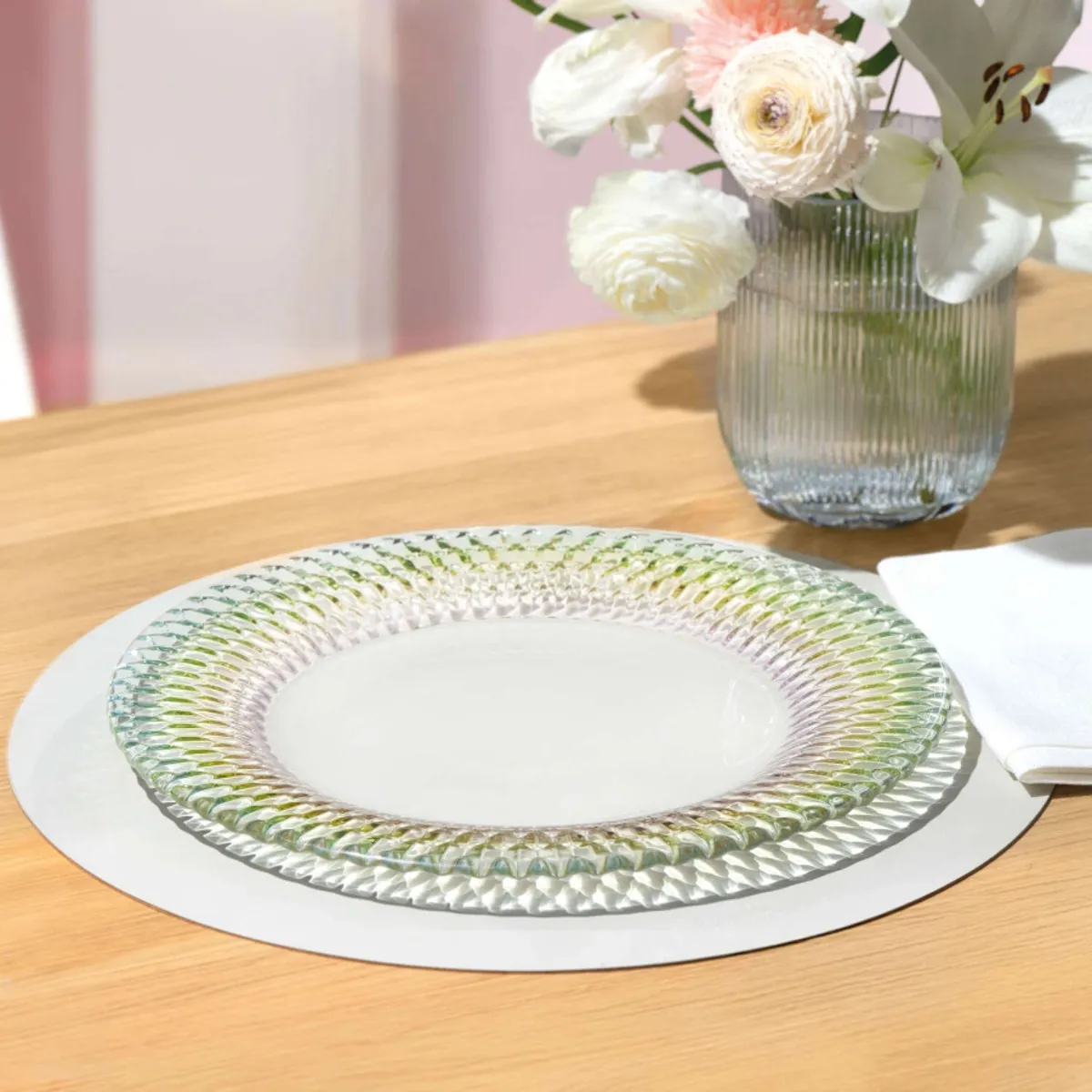 Villeroy & Boch Boston Dekketallerken 32 cm Pearl