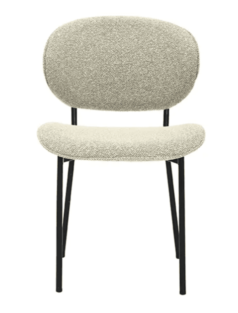 Trend Collection Senn Spisestol – Natur Bouclé