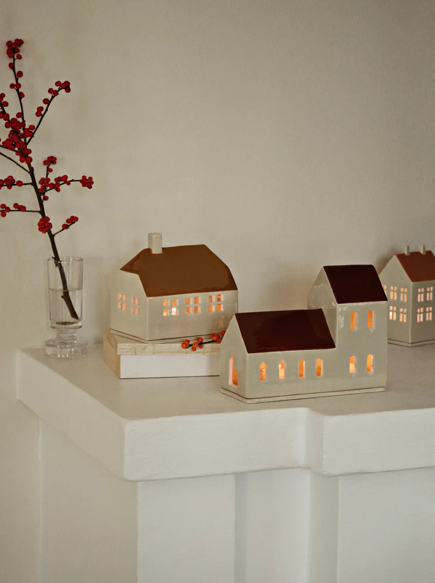 Broste Copenhagen Bo Lyshus Hus, brun