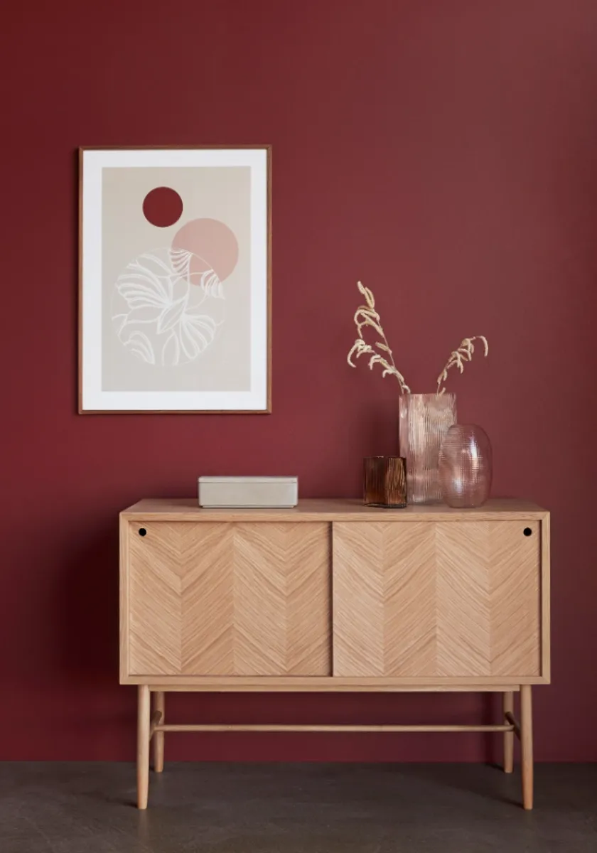 Hübsch Herringbone Kommode Eik