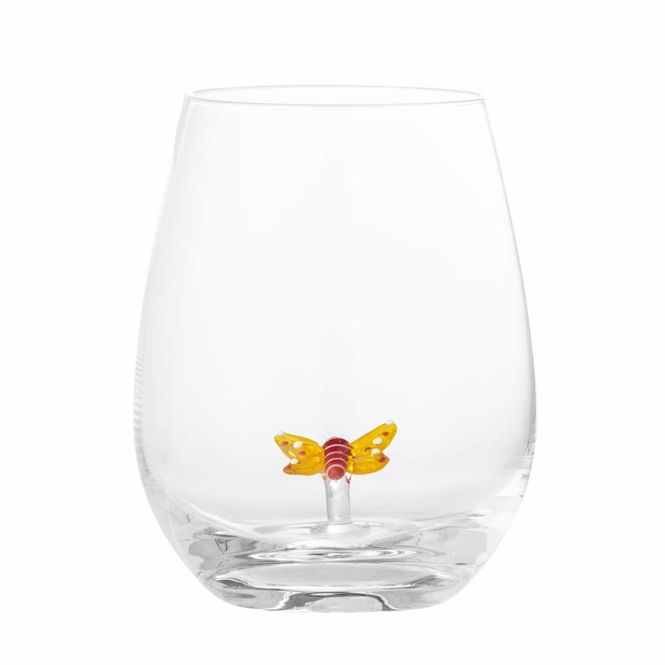Hovedbilde Bloomingville Misa Sommerfugl Vannglass 56cl Klar