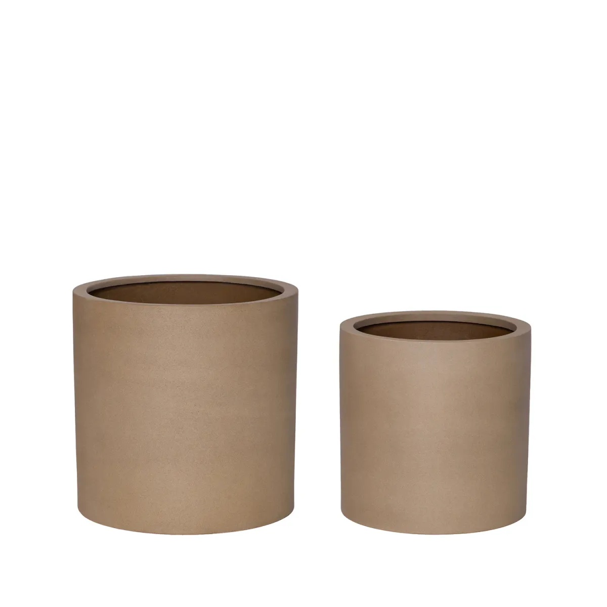 Hübsch Desert Potter 2 stk Sand