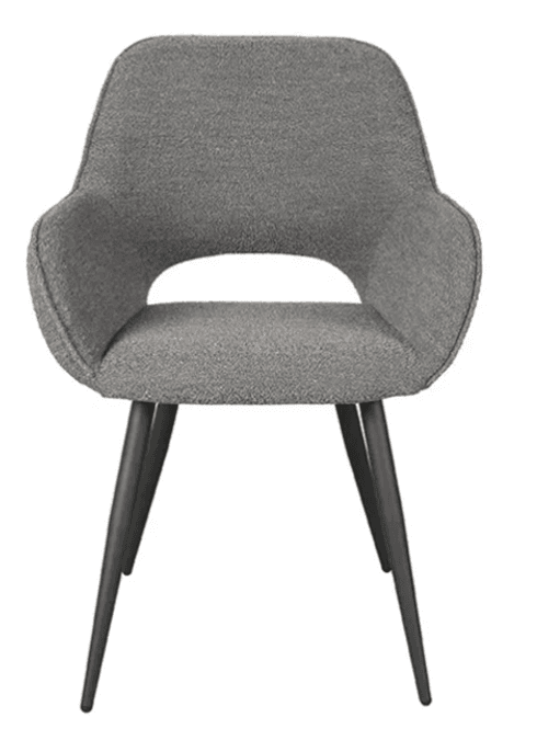 Hovedbilde Trend Collection Fer Spisestol Grå Boucle