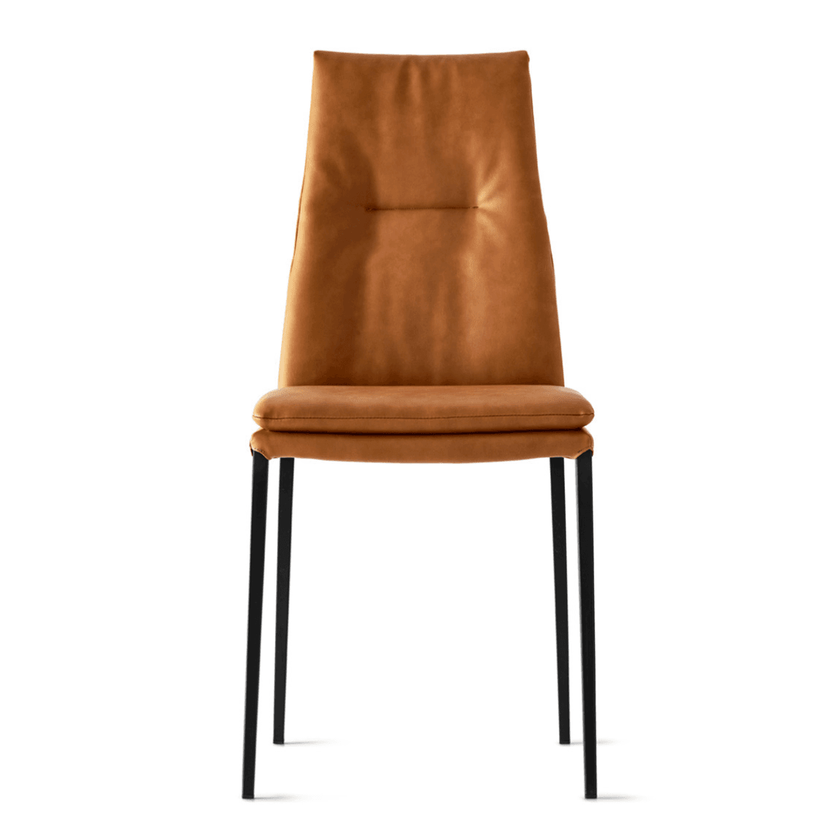 Carmen Stol Matt svart / Cognac