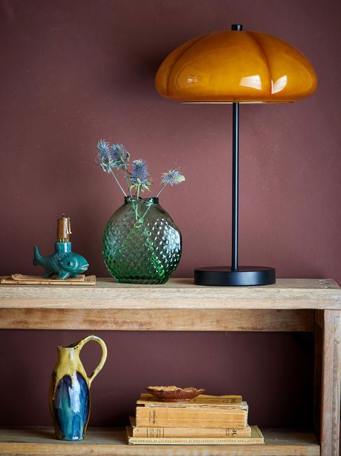 Hovedbilde Bloomingville Kinoko Bordlampe Gul