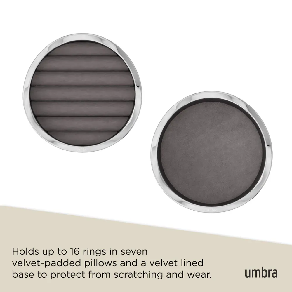 Umbra Wavy Smykkeskrin Krom