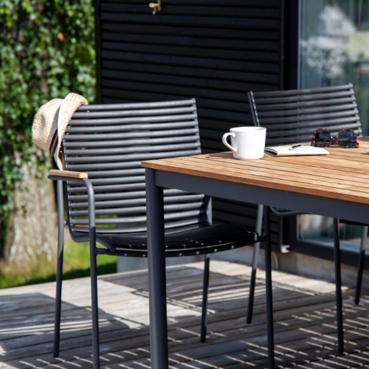 Cinas Mood Classic Stol Antrasitt/Teak