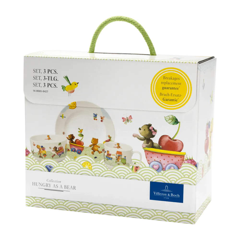 Villeroy & Boch Hungry as a Bear 3 deler Barneservise