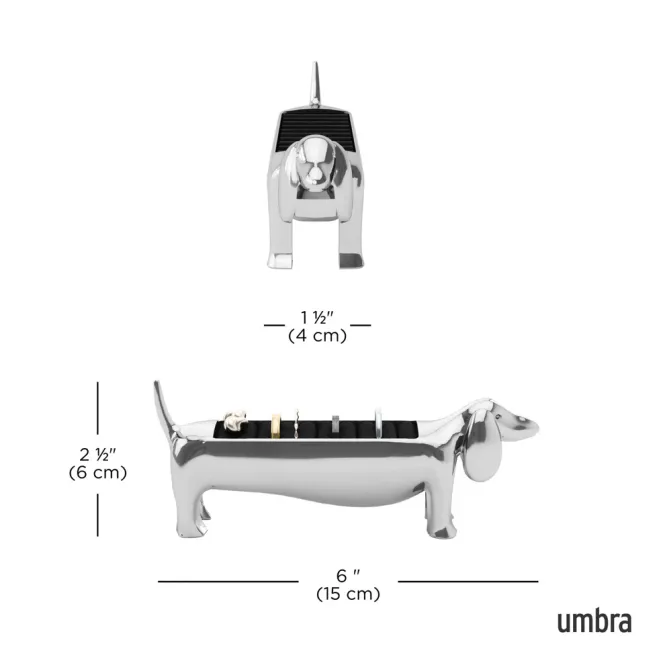 Hovedbilde Umbra Dachsie Ringholder Krom