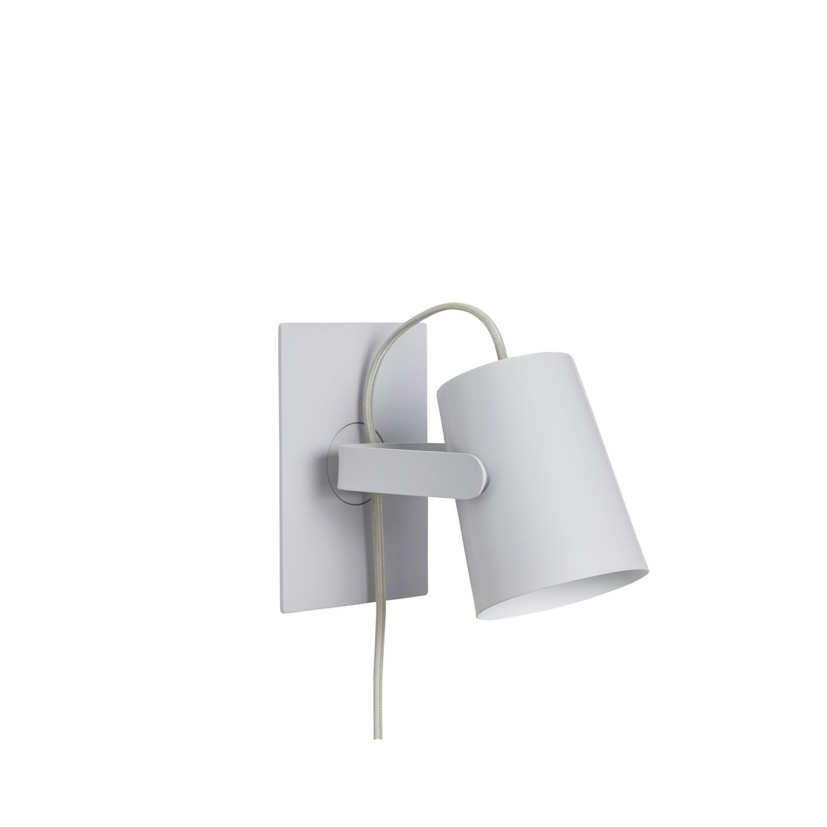 Hübsch Ardent Vegglampe Lys Grå