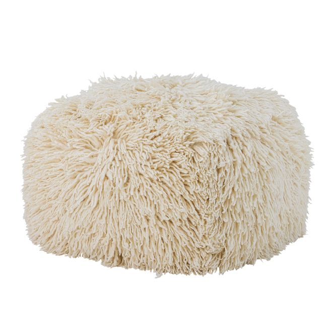 Hovedbilde Bloomingville Lomba puff natur ull