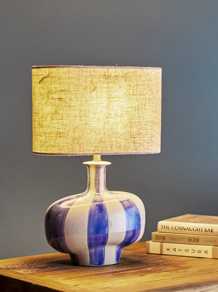 Bloomingville Alida Bordlampe Blå